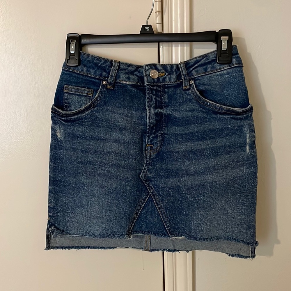 H&M Denim Mini Skirt